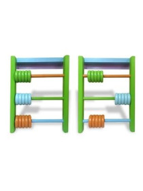 Рахівниці навісні дерев'яні кольорові